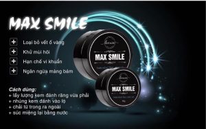 Than hoạt tính trắng răng Max Smile 