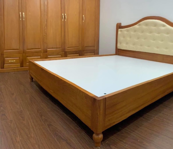 Giường gỗ gõ đỏ - Tạo điểm nhấn tinh tế, sang trọng cho phòng ngủ
